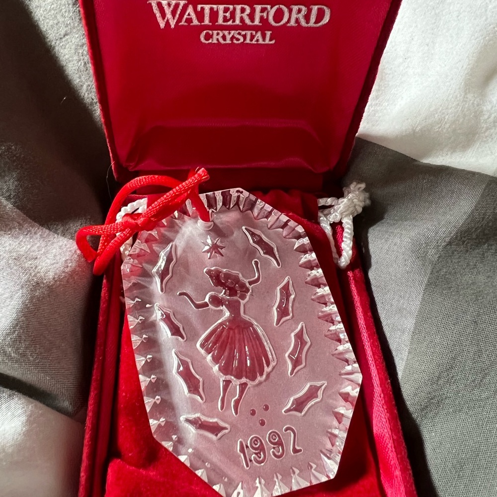 Waterford Crystal ornament 1992
